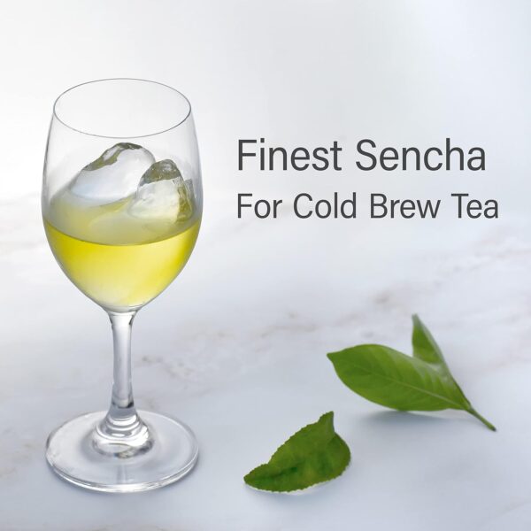 Organic Green Tea leaves Sencha Bulk 500g - Image 4