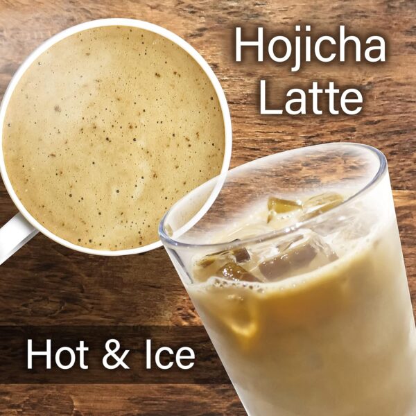 Organic Roasted green tea Hojicha Powder 100g - Image 4