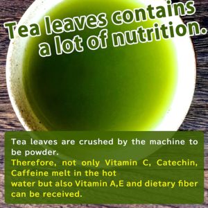 Organic Sencha Green tea Powder
