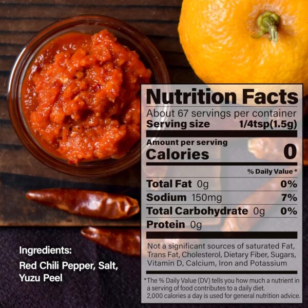 Yuzu Kosho Red Pepper Spicy Paste - Image 7