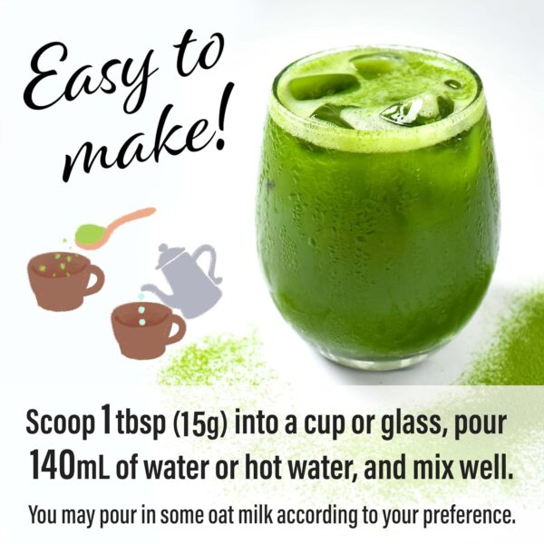 Japanese Oat Milk Matcha Latte - Image 4