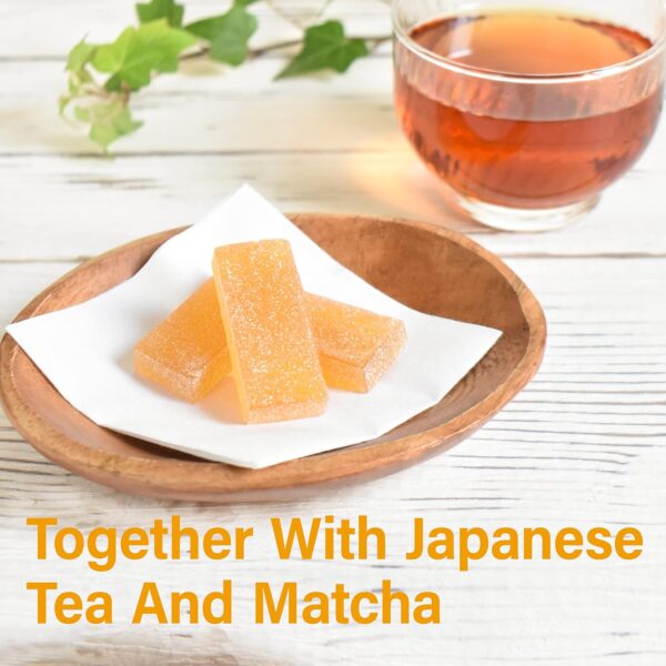 Japanese Apricot  Jelly Fruit Mochi Candy - Image 4