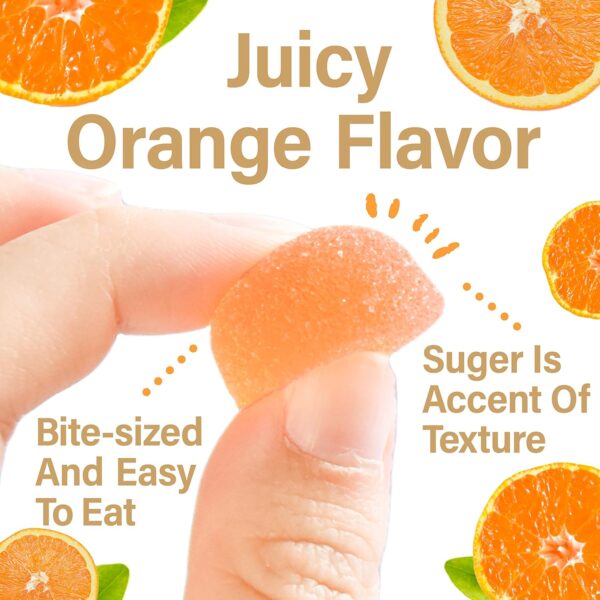 Japanese Gummy Candy - Mandarin Orange Flavor - Image 4