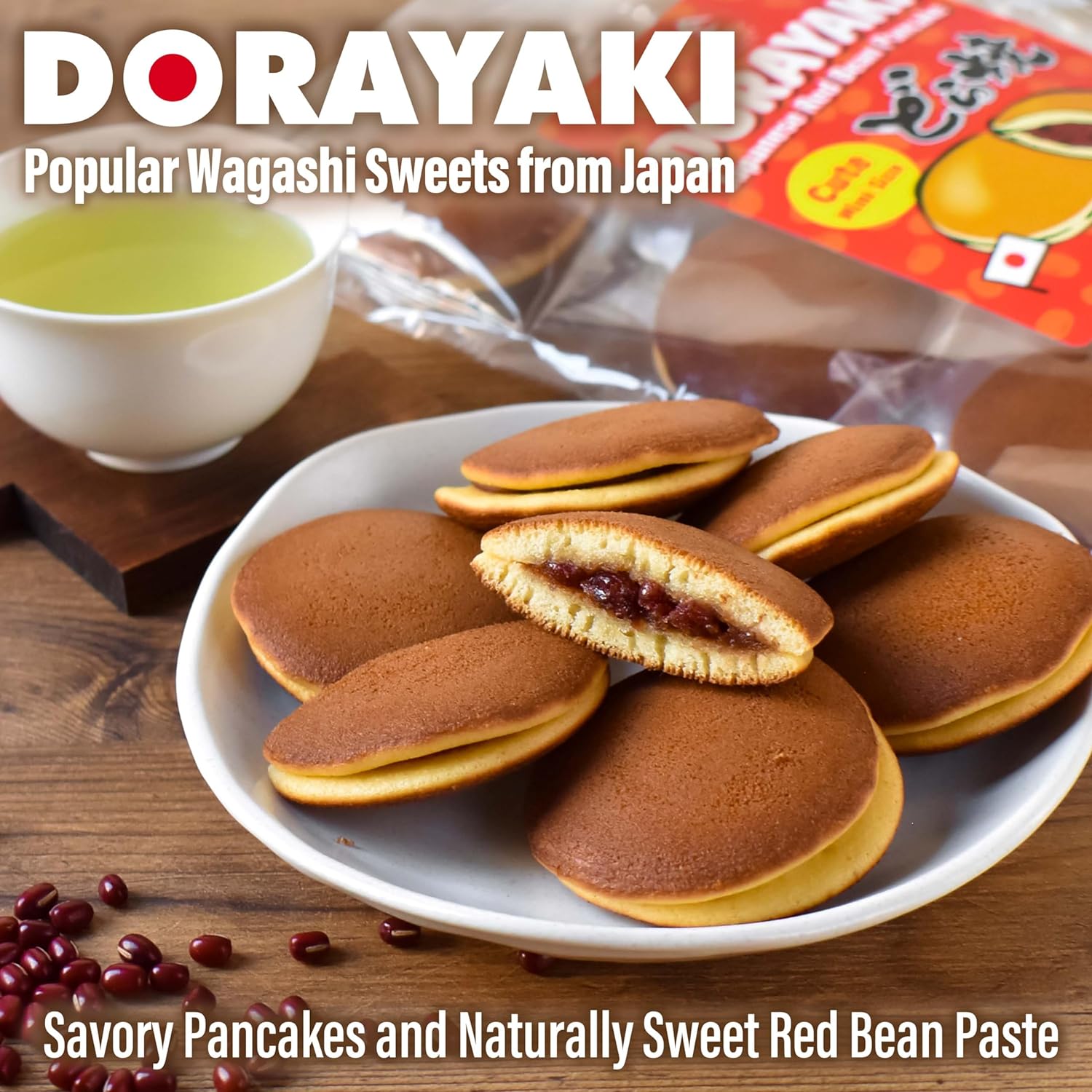 Dorayaki Japanese Red Bean Pancake