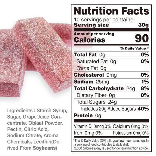 Japanese Jelly Fruit Mochi Candy Grape - Image 7