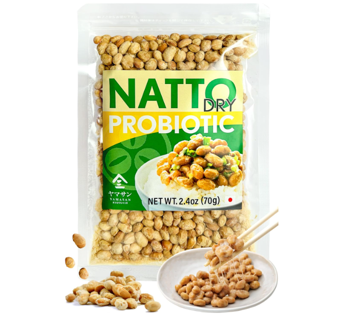 Japanese Freeze-Dried Natto Beans, Fermented Soybean