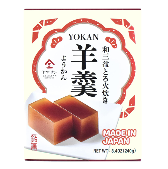 Yokan Japanese Traditional Wagashi Sweets