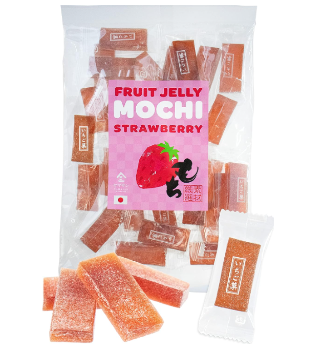 Japanese Strawberry Mochi Candy